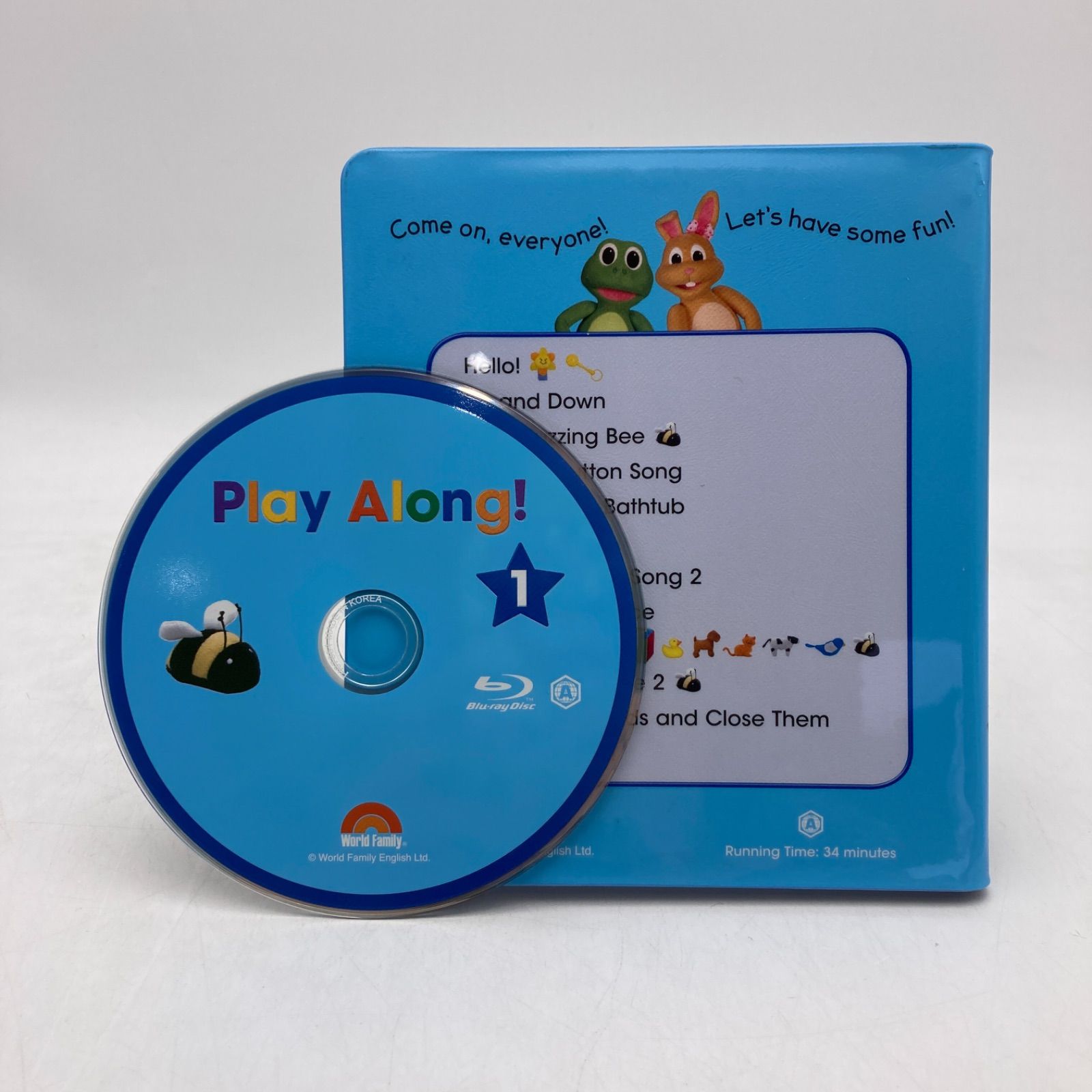 プレイアロング おもちゃ付　ブルーレイ　ディズニー英語システム　502809 プレイアロング ブルーレイ おもちゃ付 ディズニー英語システム 805809