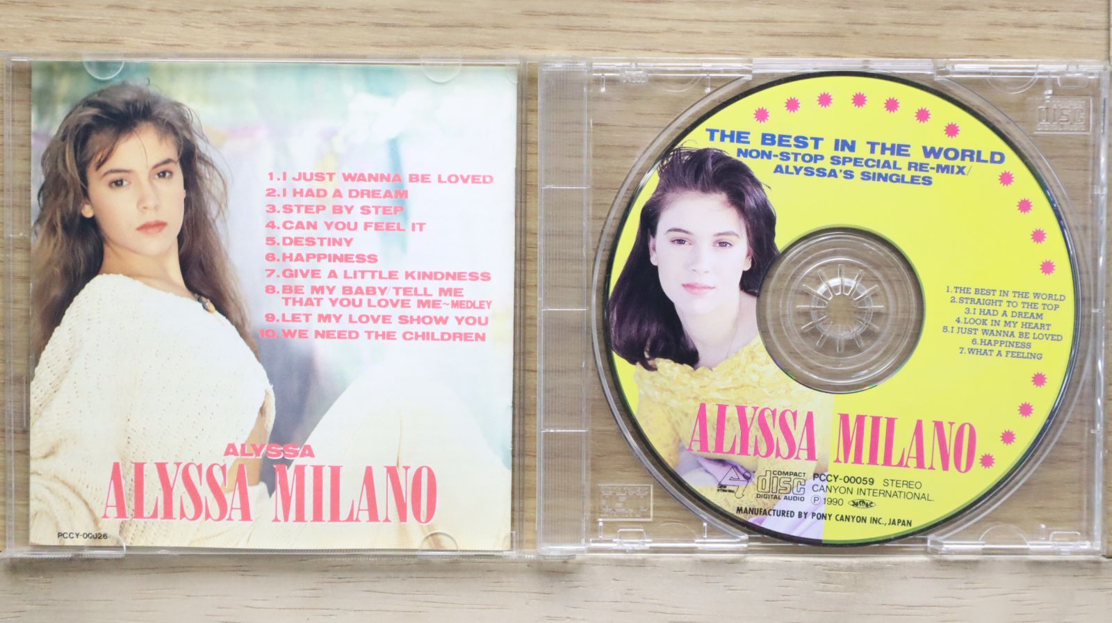 Alyssa Milano アリッサミラノ 8センチシングル8cm ベストイン Alyssa Milano アリッサミラノ 8センチシングル8cm ベストイン