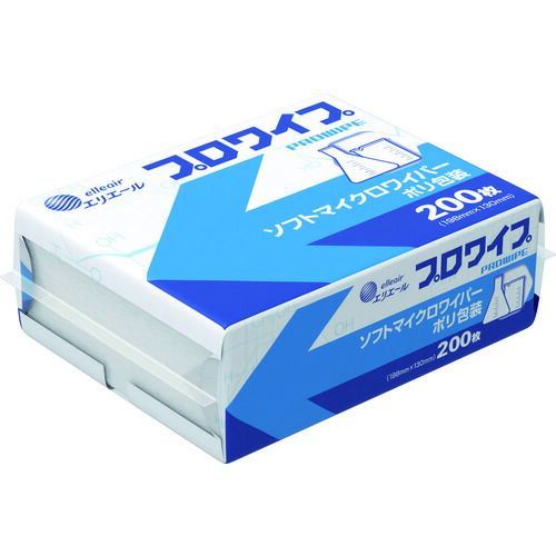 エリエール プロワイプソフトマイクロワイパーポリ包装 ２００枚Ｘ７２Ｐ入り