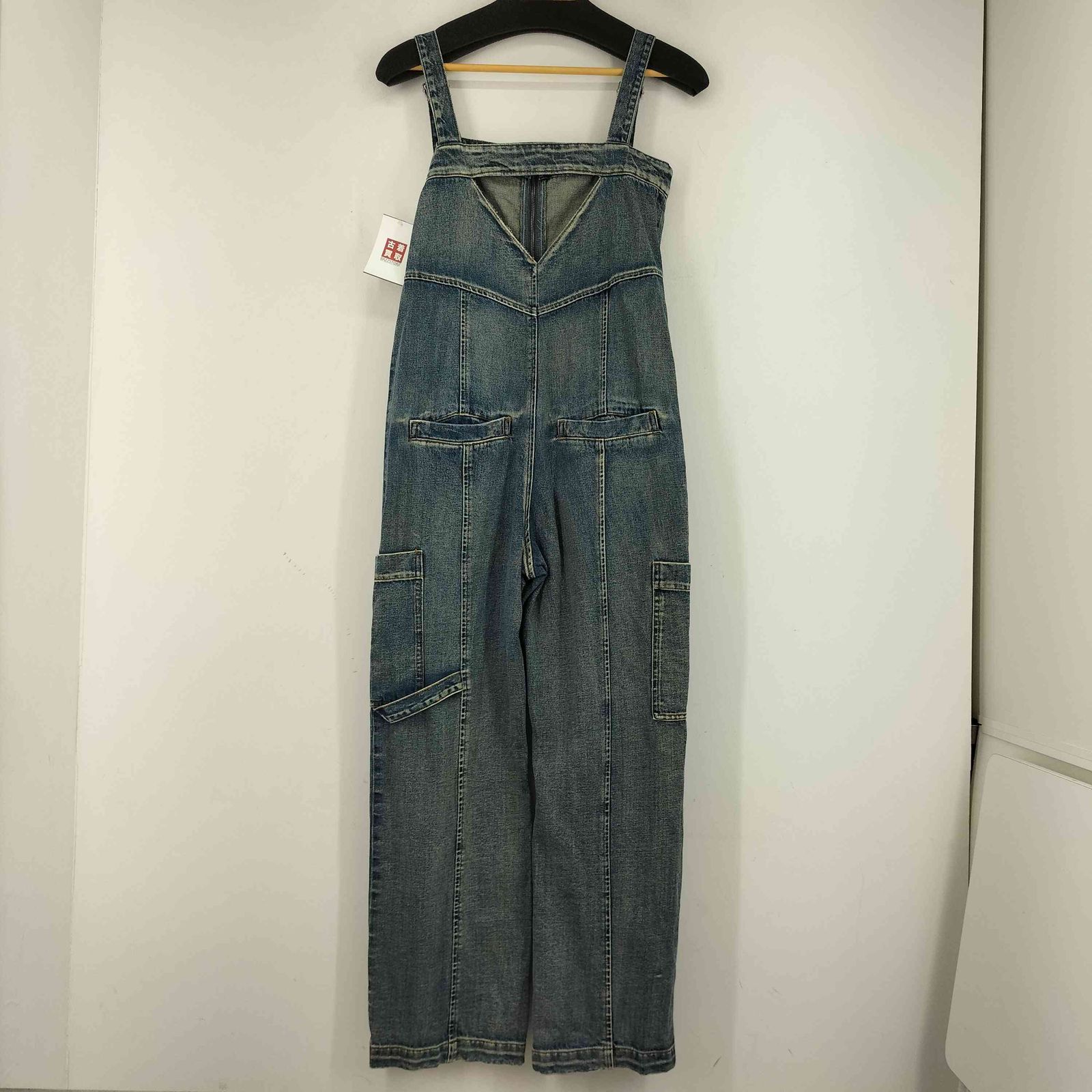 JEANASIS サイドポケットデニムサロペ JEANASIS✴︎サイドポケットデニムサロペ