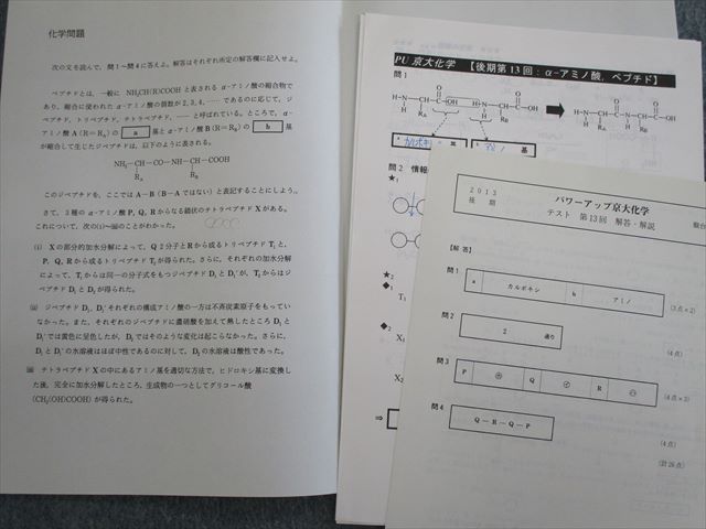 駿台 京大プレ化学 数学 物理 令和2年度