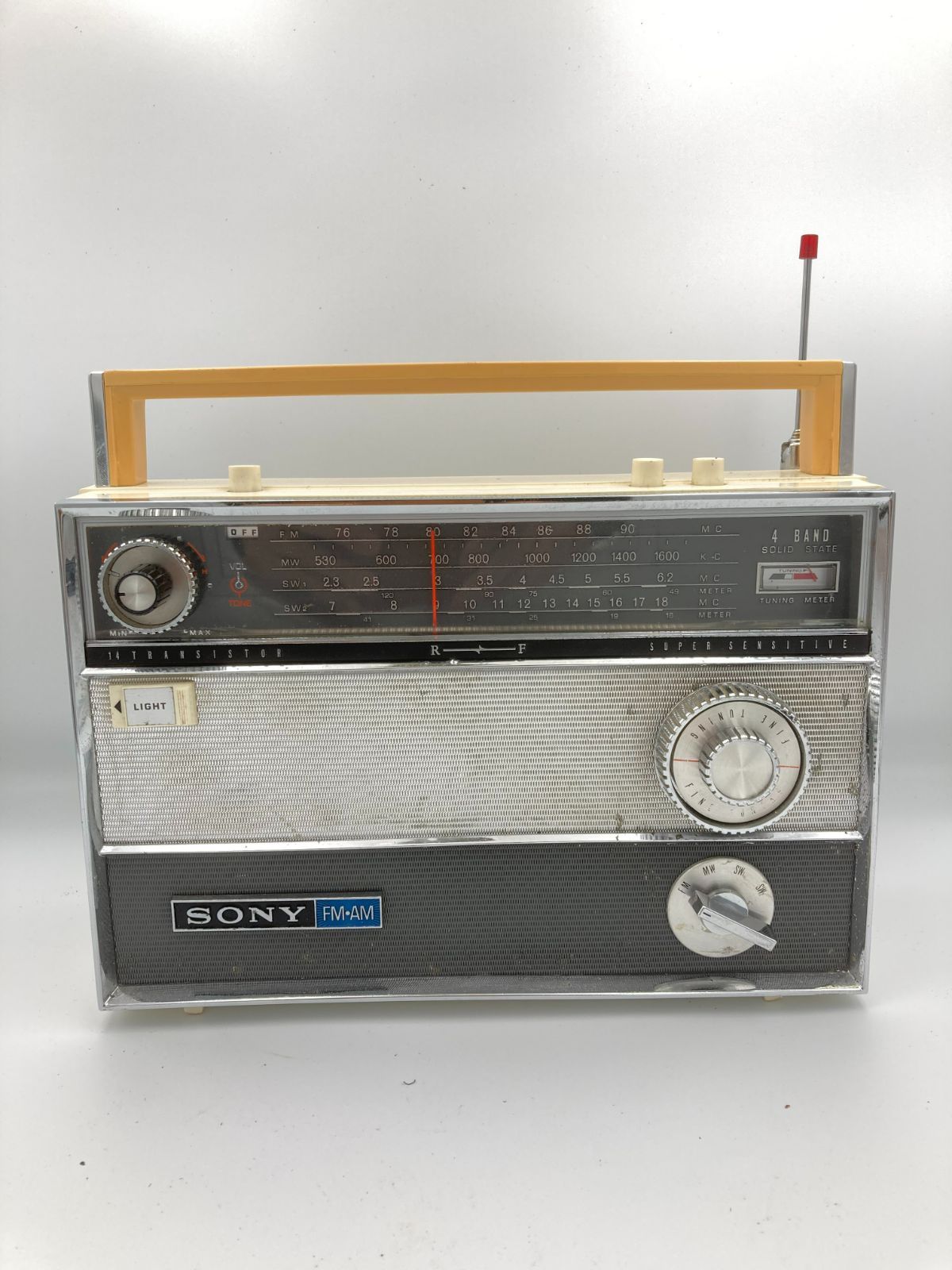 √ ソニー トランジスタラジオ SONY TFM-1000F 4バンド FM|MW|SW1|SW2