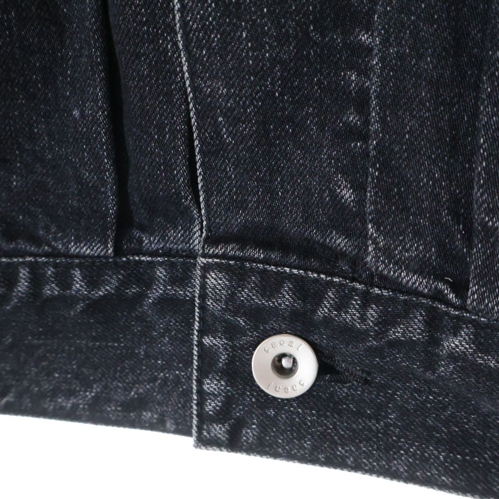 Sacai (サカイ) Denim x Nylon Twill Jacket ナイロン切替 デニム