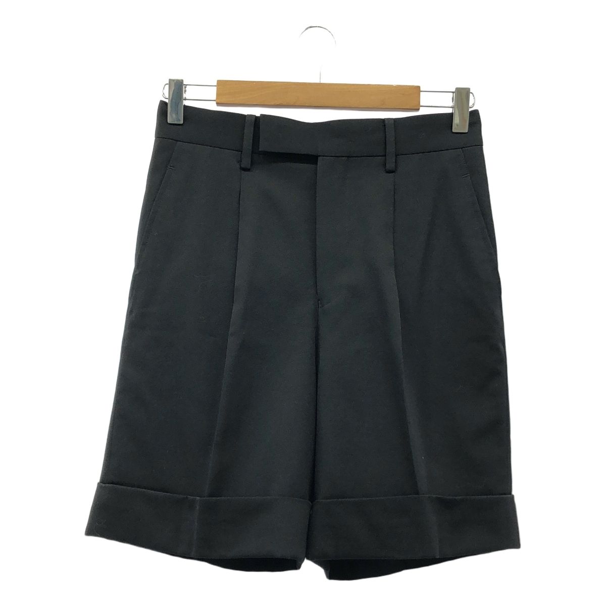 JUNYA WATANABE COMME des GARCONS | ジュンヤワタナベ | 2008AW | ウール ロールアップ ハーフパンツ | SS | ブラック | レディース