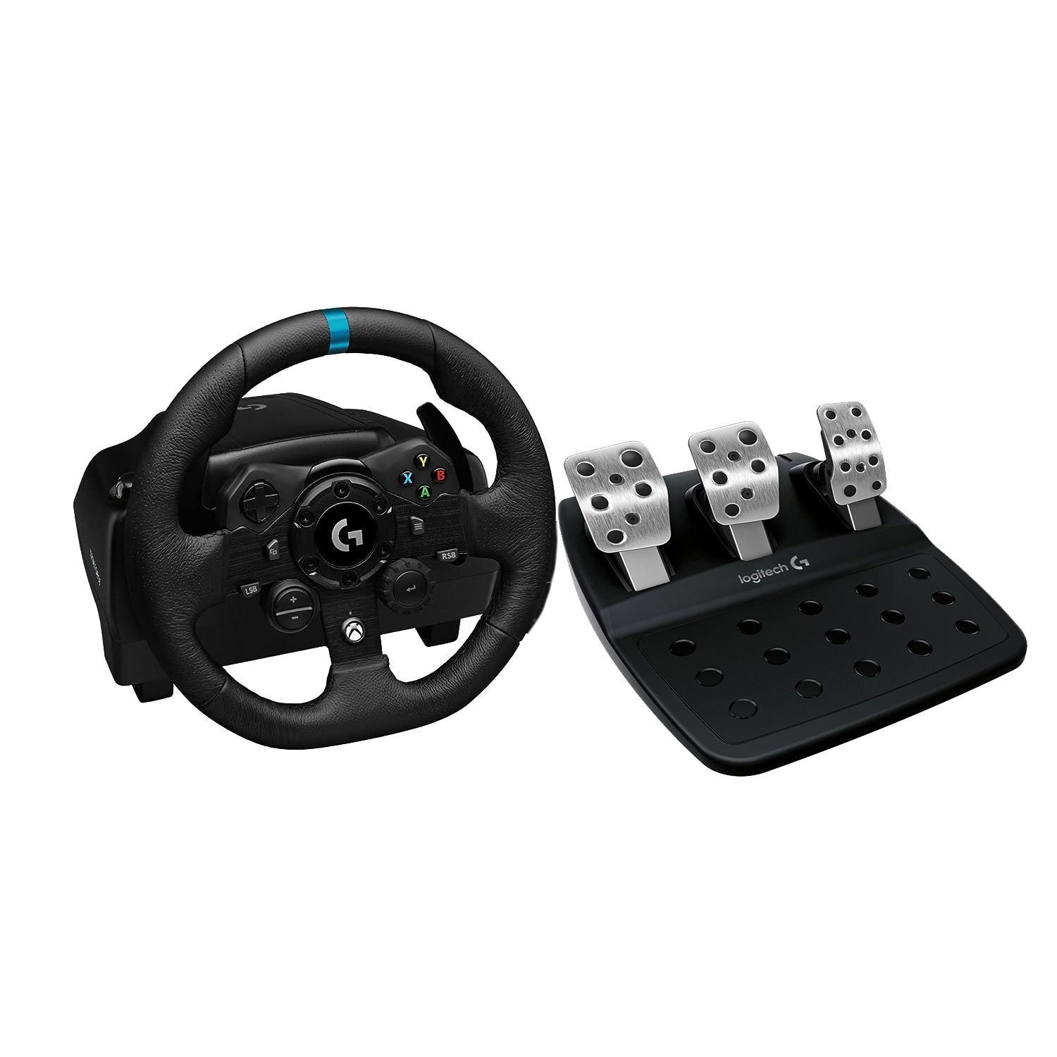 ジャンク品』G923 Xbox・PC用 ハンドル と G920・G29用 フットペダル 