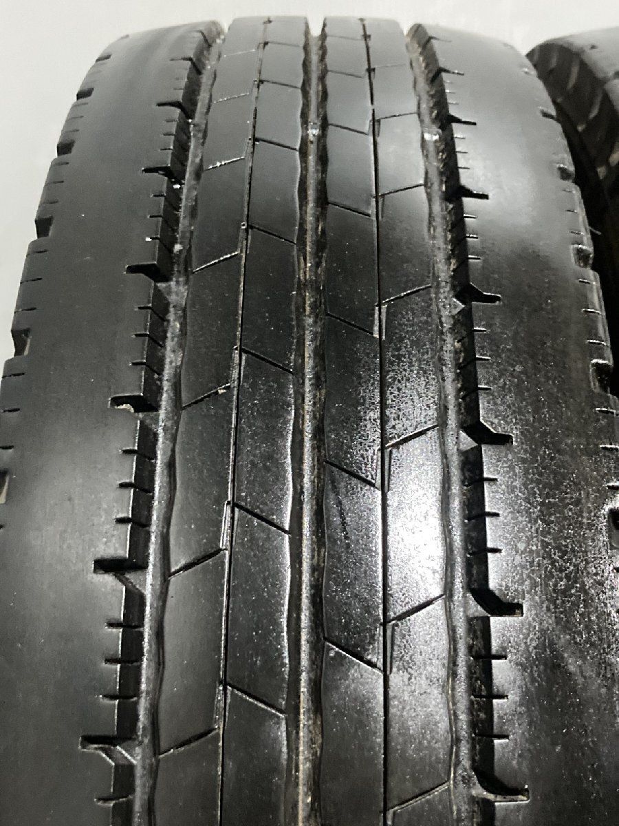 DUNLOP ENASAVE SPLT50 215/70R17.5 118/116L LT 17.5インチ ライトトラック用 夏タイヤ 6本 22年製 バリ溝 ダイナ等　(KTT163)