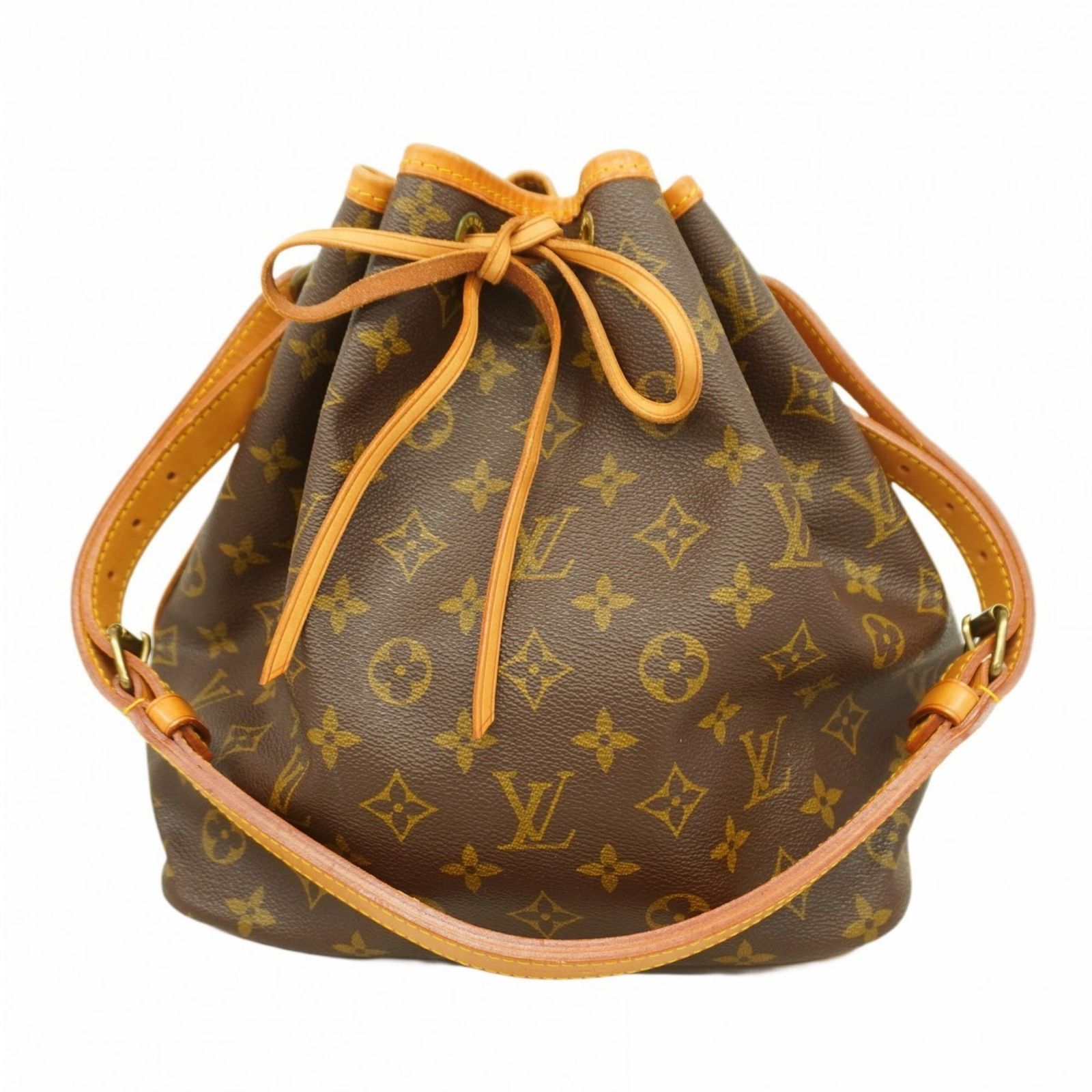 ルイ ヴィトン Louis Vuitton ルイ ヴィトン ショルダーバッグ モノグラム プチノエ M42226 ブラウンレディース