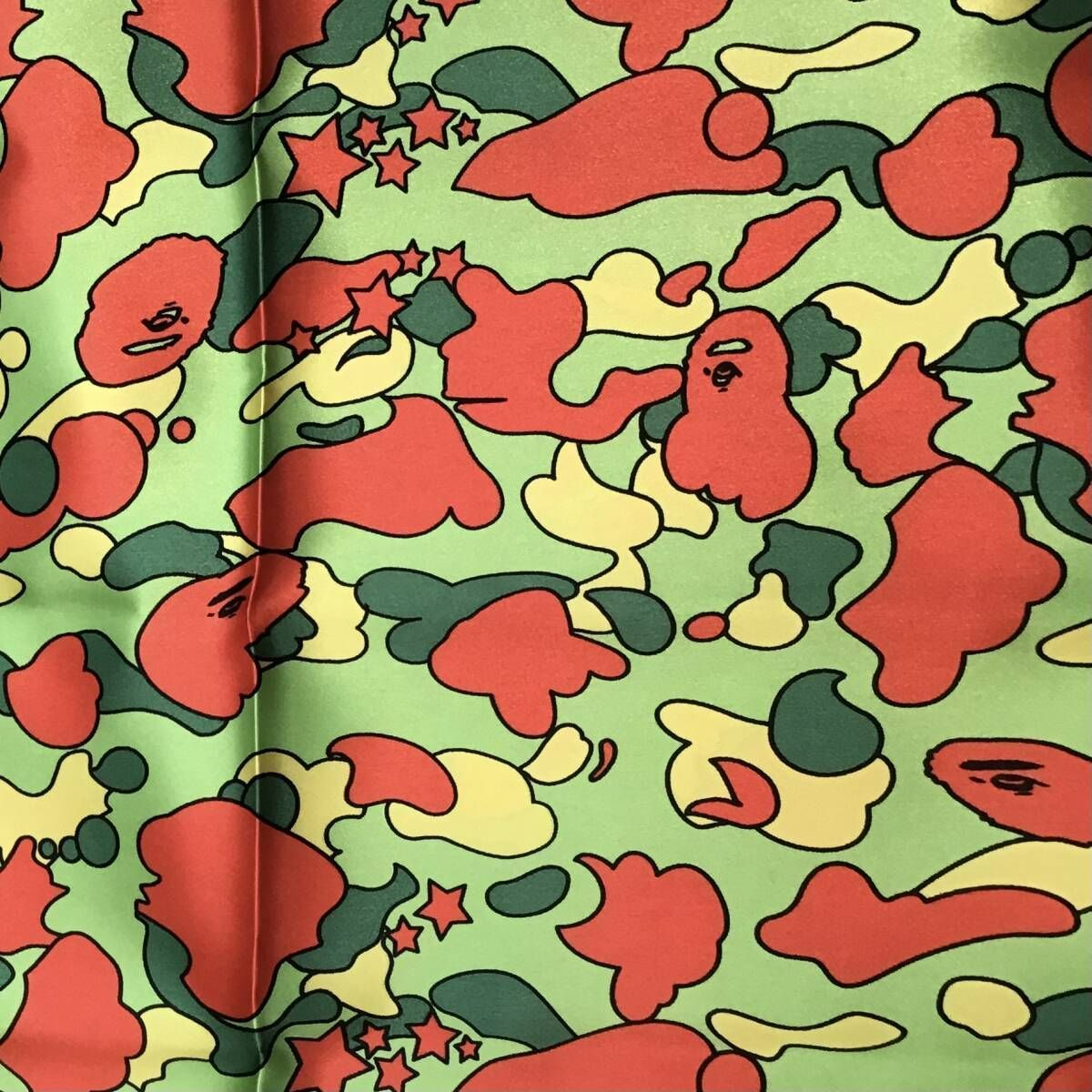 BAPE sta Psyche camo スカーフ a bathing ape ☆新品☆ 初期 Psyche camo スカーフ a bathing ape BAPE sta camo