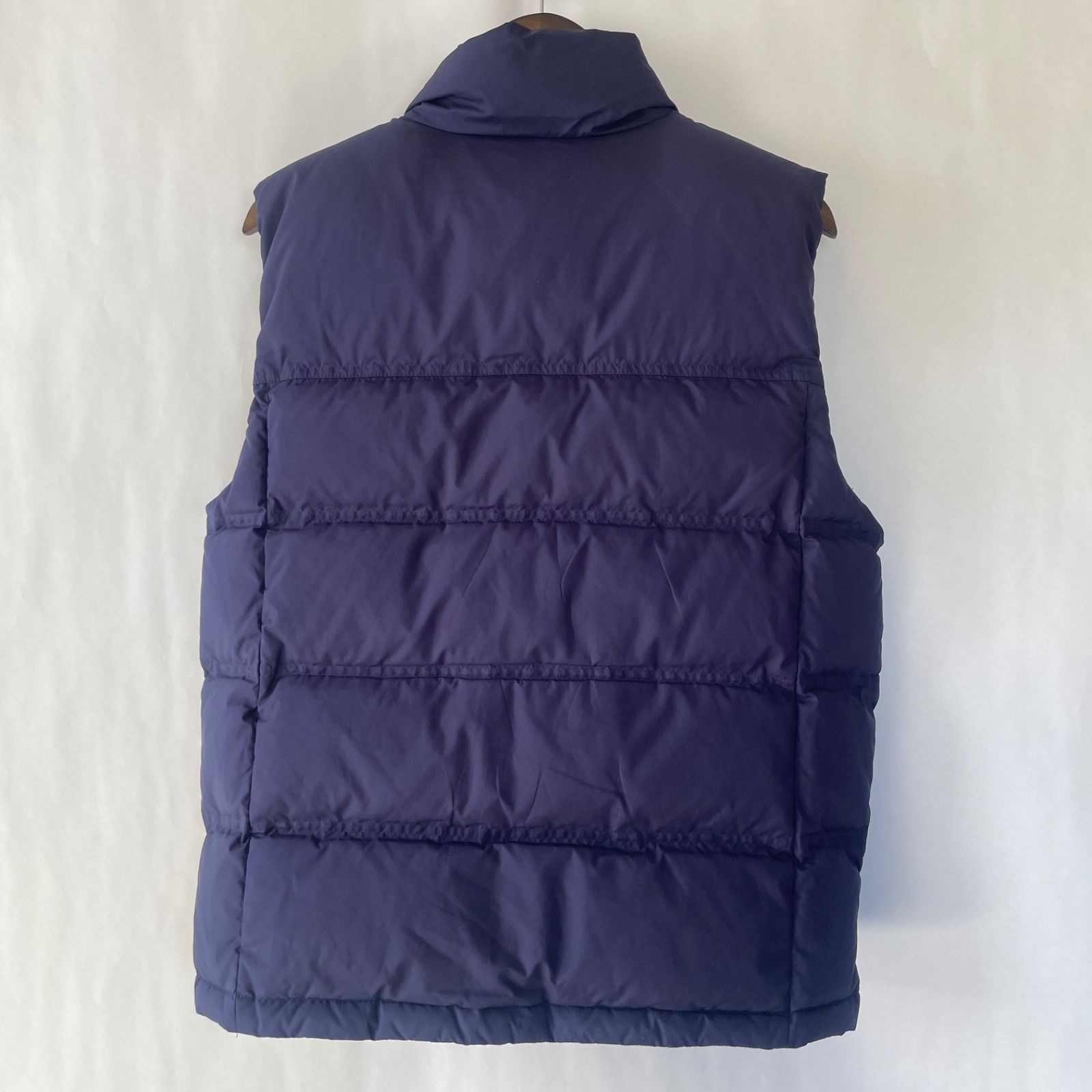 美品】L.L. Bean エルエルビーン ダウンベスト S か M 相当 ネイビー 