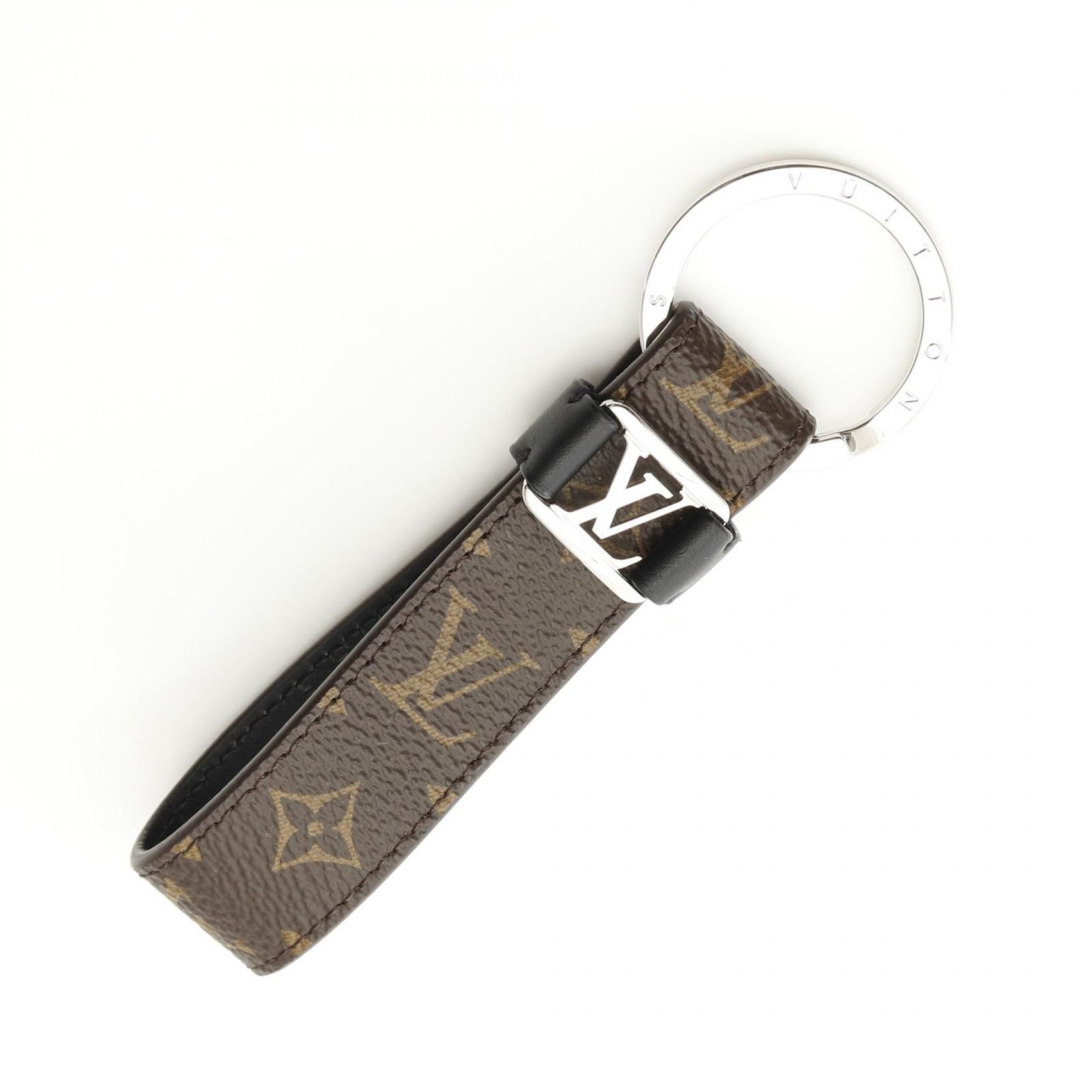ルイ ヴィトン LOUIS VUITTON キーホルダー LV ドラゴンヌ M62709 PVCコーティングキャンバス レザー LV ドラゴンヌ メンズ
