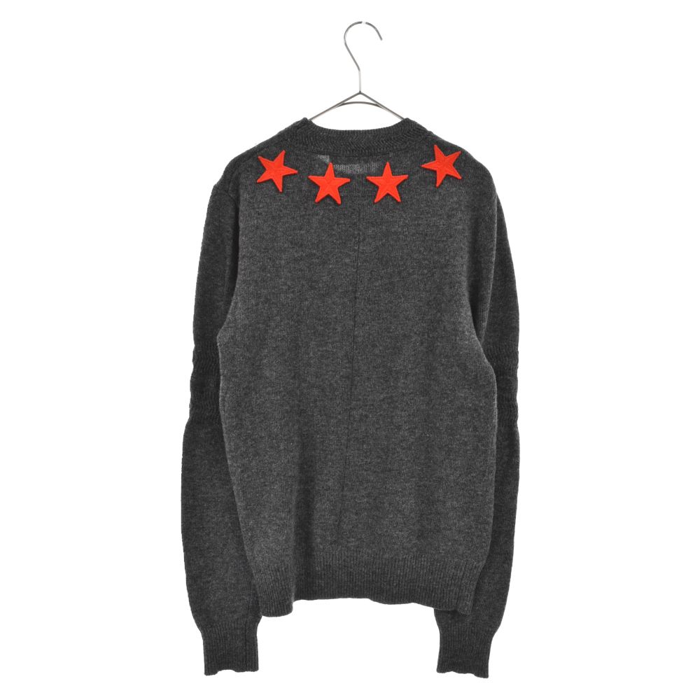 GIVENCHY (ジバンシィ) STAR PATCH KNIT 13F 7710553 スターパッチ