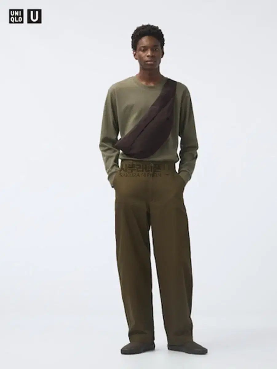※即完 UNIQLO U ワイドフィットチノ 39 DARK BROWN 82 UNIQLO U ワイドフィットチノ 39ダークブラウン - メルカリ
