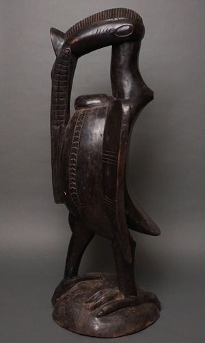 週末大特価！セヌフォ族カラオサイチョウコートジボワールアフリカプリミティブアート 週末大特価！セヌフォ族カラオサイチョウコートジボワール