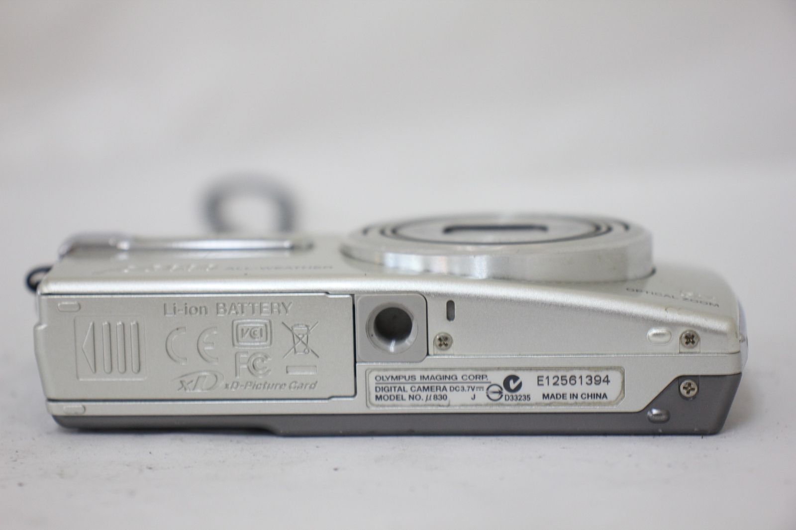 返品保証】 オリンパス Olympus μ-830 5x コンパクトデジタルカメラ 