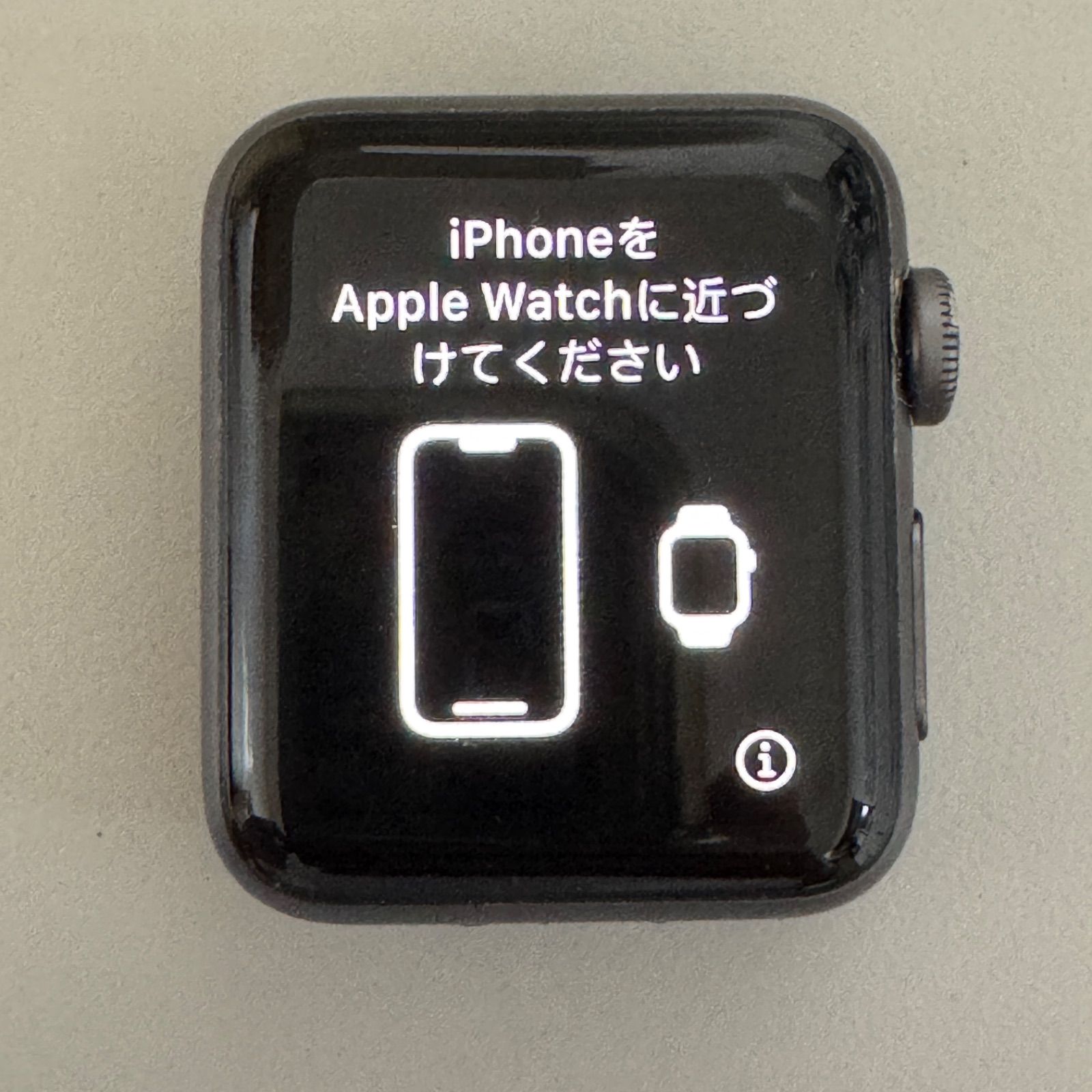 Apple Watch Series 3 A1890 アルミケース Space Gray 38mm GPS+ Apple Watch Series 3 A1890 アルミケース Space Gray 38mm GPS+
