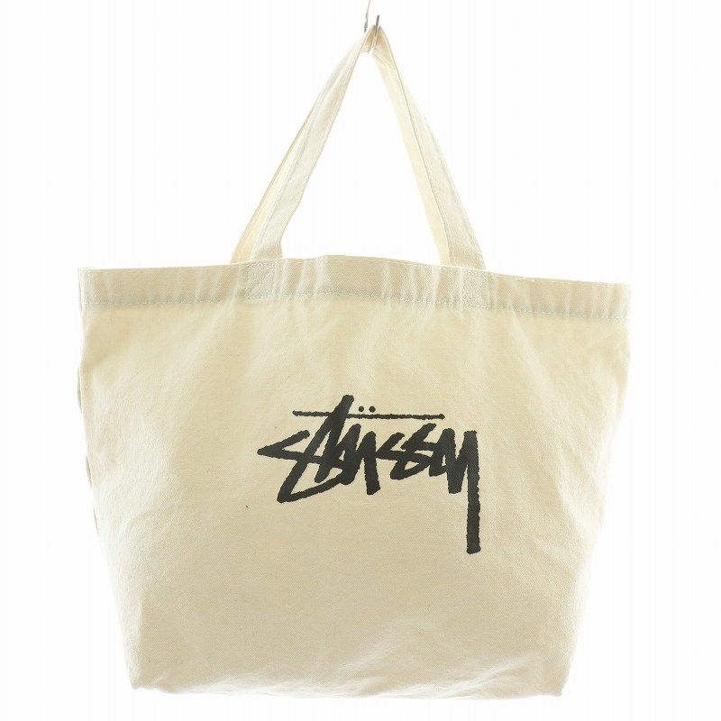 バッグ STUSSY STUSSY 新品 ステューシー CANVAS EXTRA LARGE TOTE BAG トート