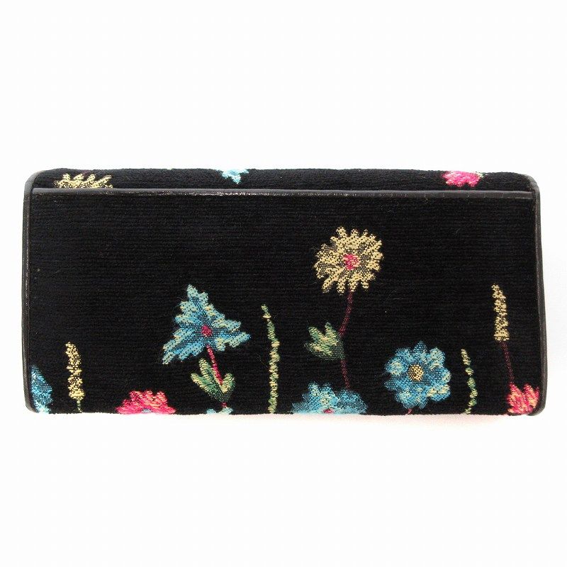 シンクビー! Think Bee 美品 長財布 ウォレット 刺繍 ビジュー