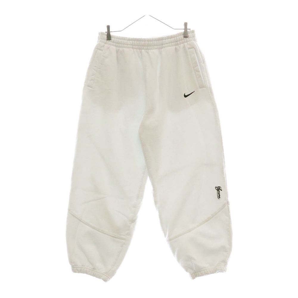 SUPREME シュプリーム 25SS ×NIKE Sweat Pant ナイキ スウェットパンツ ホワイト HF9630-121
