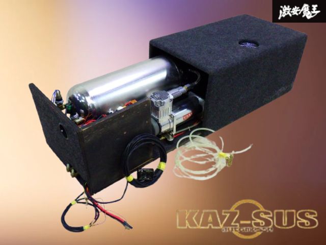 KAZ-SUS カズサス エアサス用 タンク 圧力モニター 電磁弁