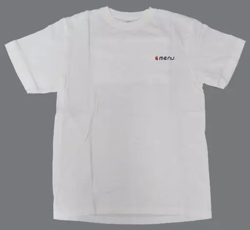 Tシャツ　ルフィ＆ゾロ＆サンジ オリジナルTシャツ ホワイト Lサイズ 「ワンピース×menu ワンピースレストラン」 ガチャキャンペーン賞品 中古】Tシャツ ルフィ＆ゾロ＆サンジ オリジナルTシャツ