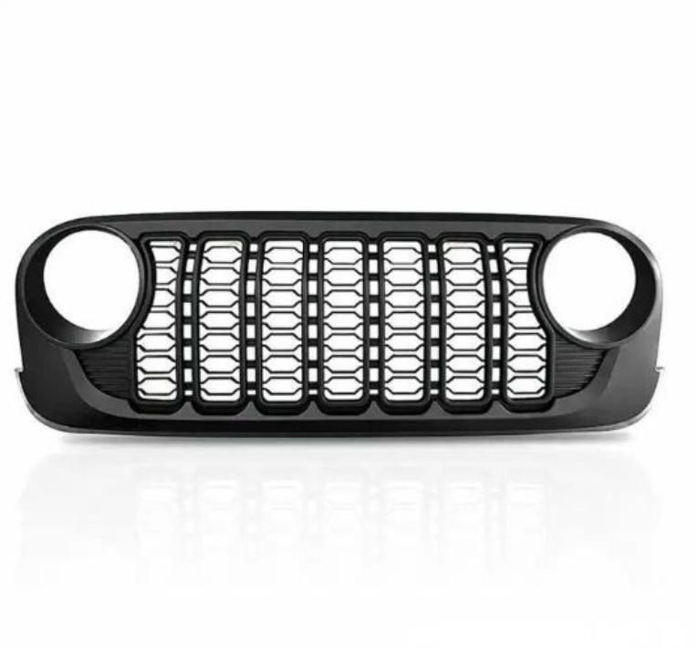 07-17ジープJKラングラーの24年風フロントグリルに対応します