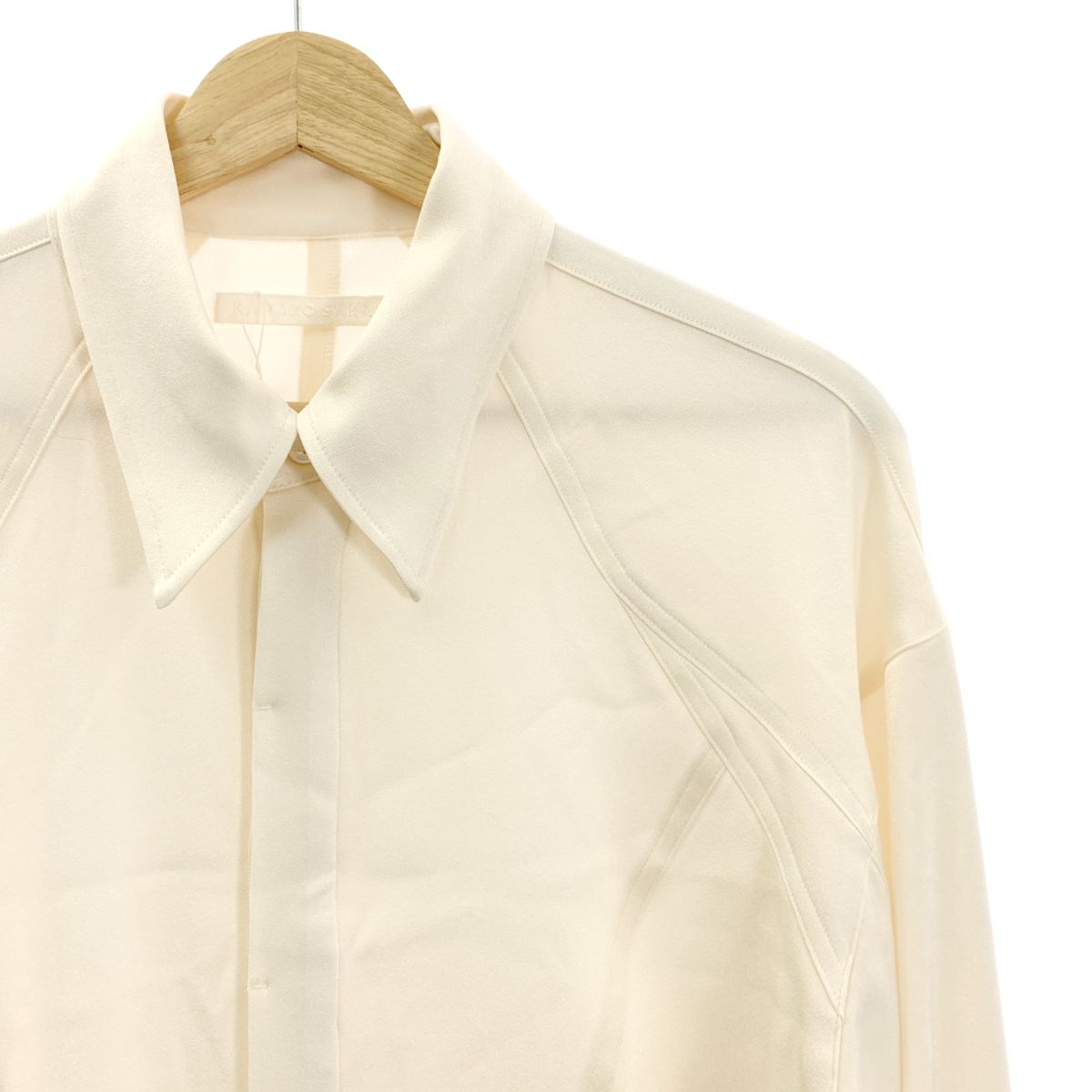 美品】 KANAKO SAKAI / カナコサカイ | SATIN SHIRT サテン オーバー 