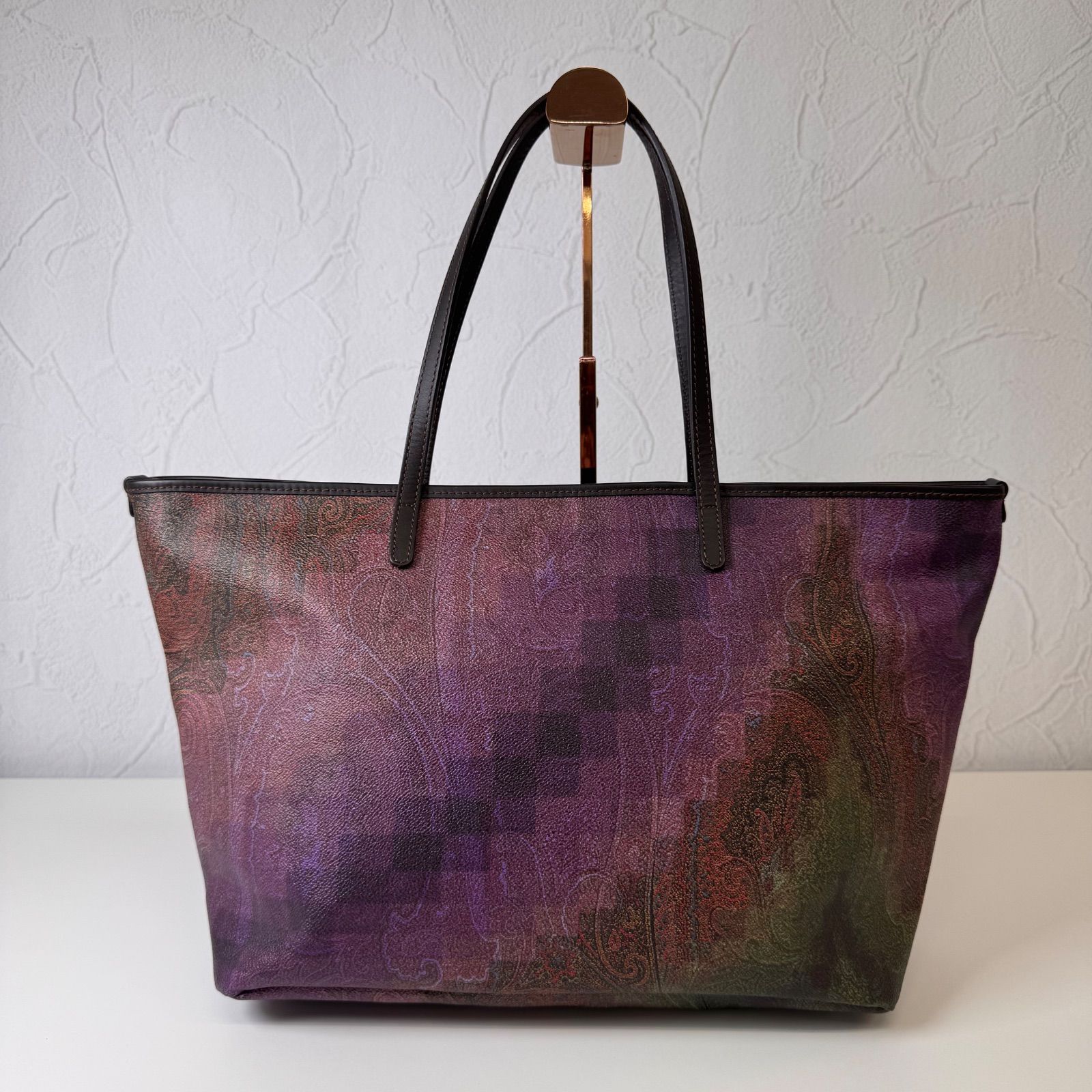 クーポン配布中】✨Aランク エトロ ETRO ペイズリー トート クーポン配布中】✨Aランク エトロ ETRO ペイズリー トート