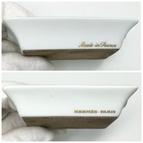 HERMES エルメス ミニ アッシュトレイ トランプ 4点セット 陶器