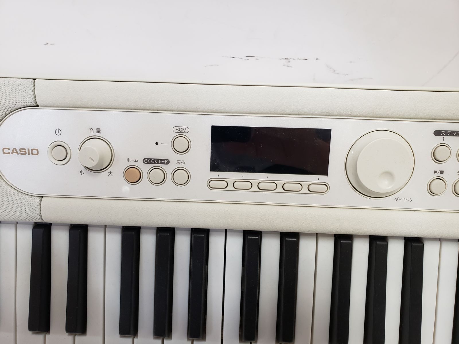 CASIO 光ナビゲーション キーボード LK-526 - メルカリ