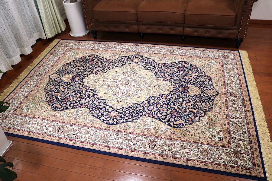 ペルシャ柄絨毯 160×230 新品未使用 絨毯 カーペット 訳あり ペルシャ柄絨毯 160×230 新品未使用 大判ラグ カーペット 訳あり