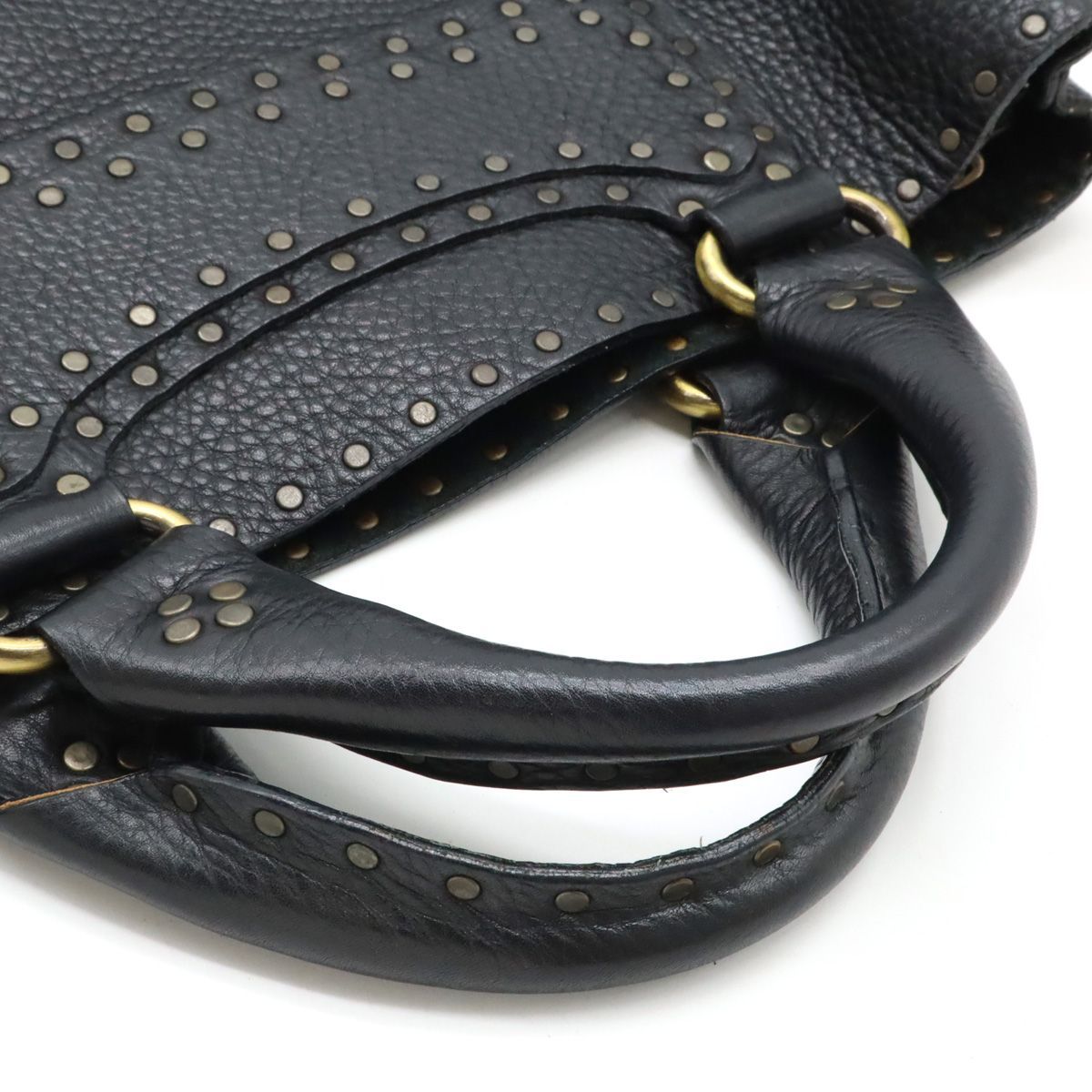 CELINE レザー スタッズ ブギーバッグ ハンドバッグ ブラック 楽天市場】【バッグ】CELINE セリーヌ ブギーバッグ スタッズ