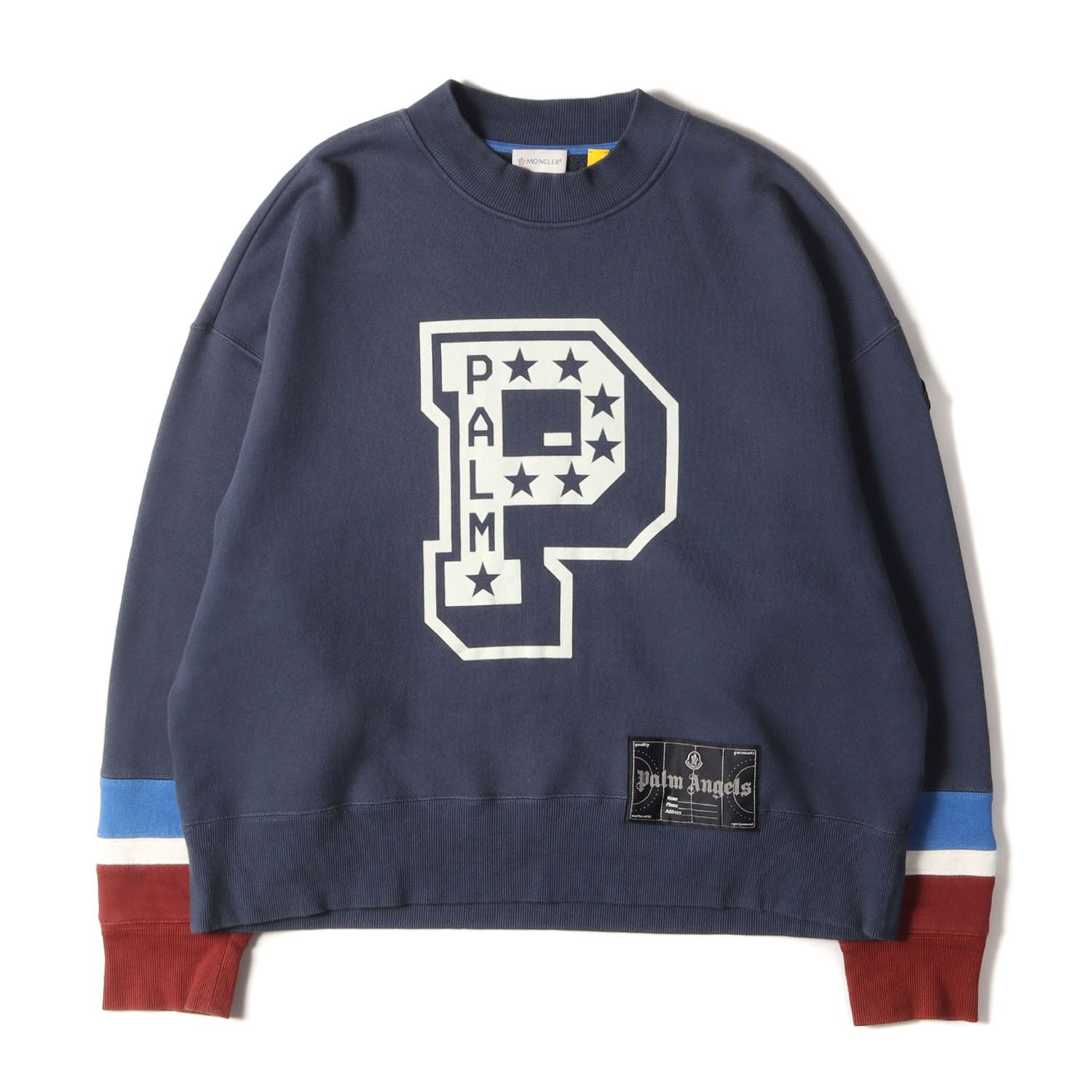 MONCLER ロゴ スウェット トレーナー Mサイズ ○Moncler○Logo 