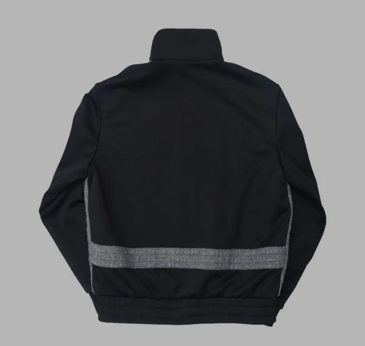 THE MUSEUM VISITOR ザミュージアムビジター ウールミックス トラックトップス 黒