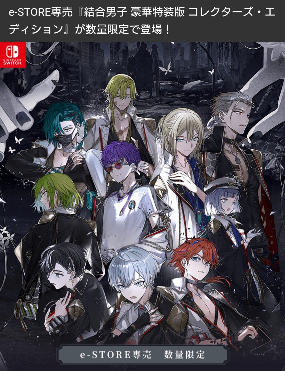 【新品未開封】Switch 結合男子 豪華特装版 コレクターズ・エディション 結合男子』豪華特装版にはモル公ぬいぐるみなど10の特典が付属