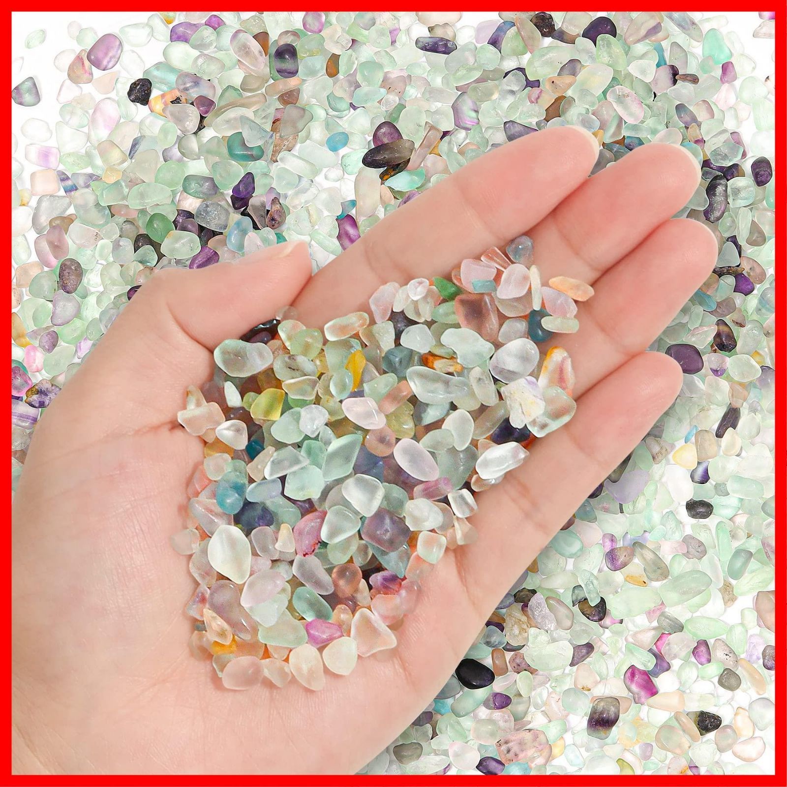 盆栽砂 造園装飾 飾り石 園芸用砂 水栽培 水槽底砂 DIY 小粒 450グラム 砂利 ガラス製 グリーン 観葉植物 蛍石 化粧砂 石英砂 T4U