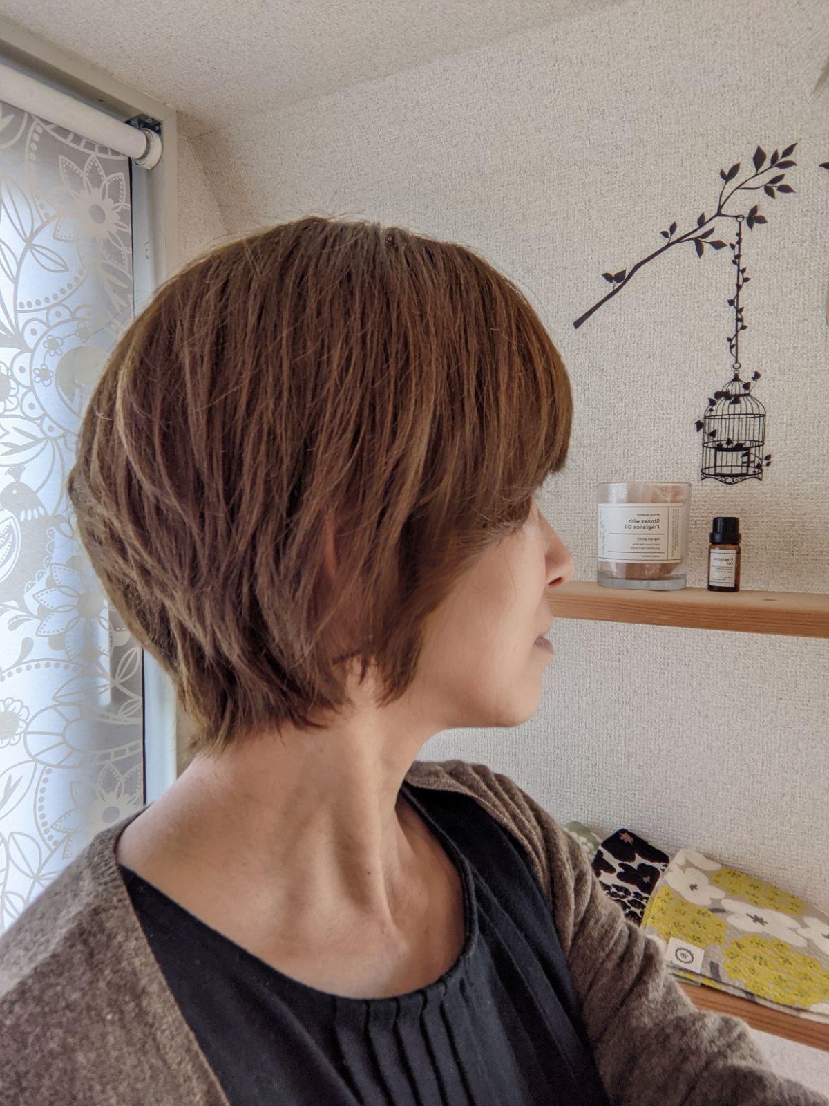 ✨サラサラ高級人毛100%✨ ショート 人毛ウイッグ かつら フル