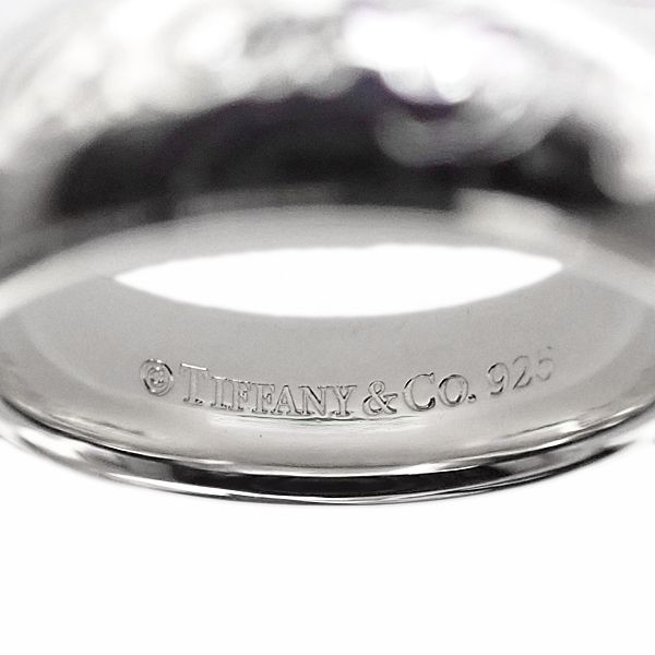 【美品】ティファニー ノーツナローリング SV925 #10 楽天市場】Tiffany&Co.(ティファニー) ノーツナロー リング 10号