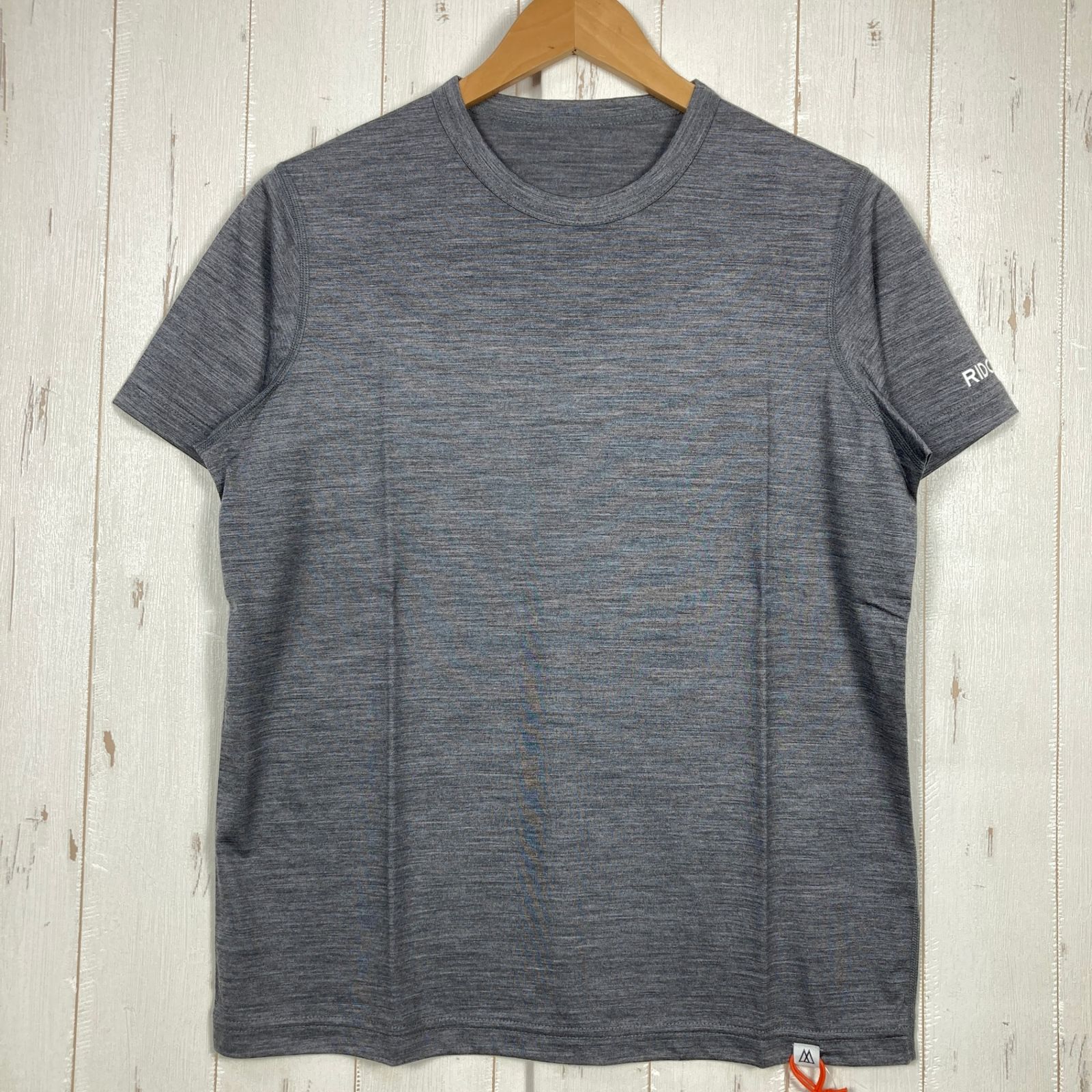 Women s L グレー系 Ridge Mountain Gear リッジマウンテンギア メリノ ベーシック ティー ショートスリーブ Merino Basic Tee Short Sleeve Heather Charcoal