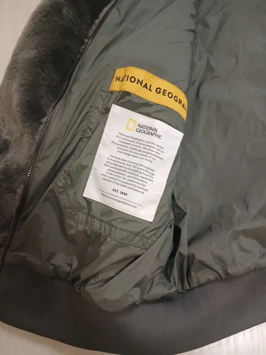 National Geographic ナショナルジオグラフィック フェイクファー ショート ブルゾン ジャンパー 66 GULLKHAN_COM