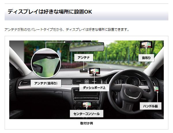 ユピテルLS730