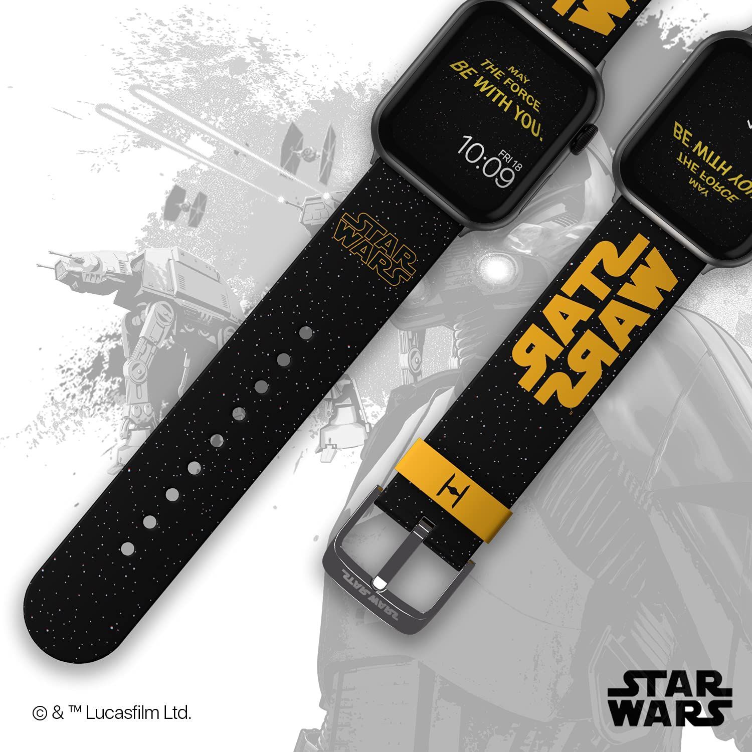 41mm 40mm 38mm 42mm サイズ 44mm シリーズに対応 ベルト アップルウォッチ 45mm 交換 コンパチブル バンド スマートウォッチ watch アダプター オフィシャル Apple ライセンス 銀河 スターウォーズ ウォッ