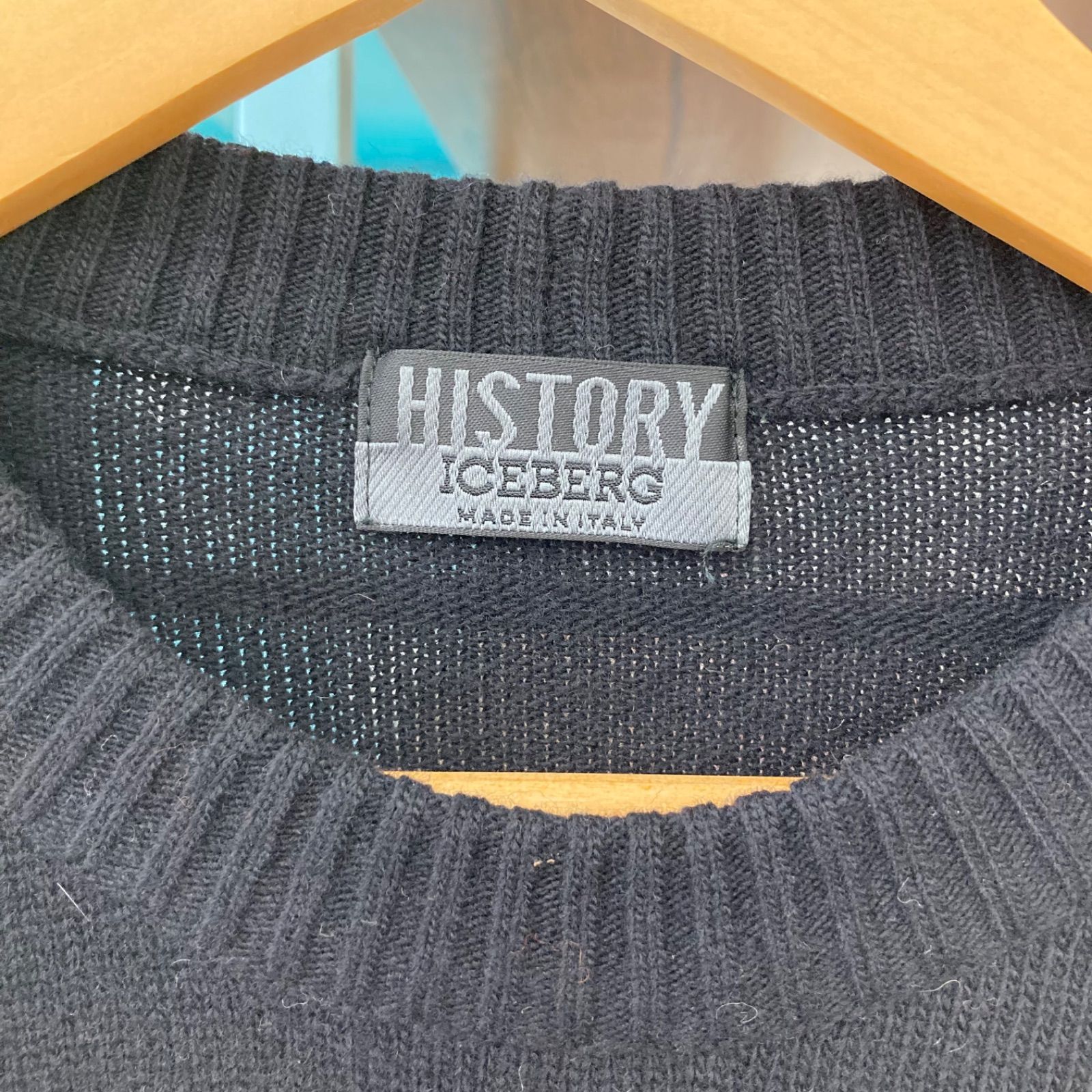 90s ICEBERG HISTORY シンプソン タートルネックニット ヒストリーアイスバーグ HISTORY ICEBERG バート・シンプソン