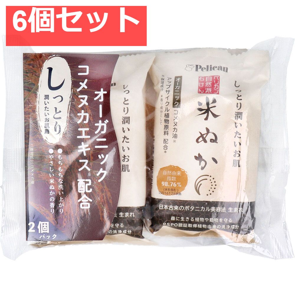 自然派石けん 米ぬか 100g×2個パック【6個セット まとめ売り】【新品・未使用】 - メルカリ