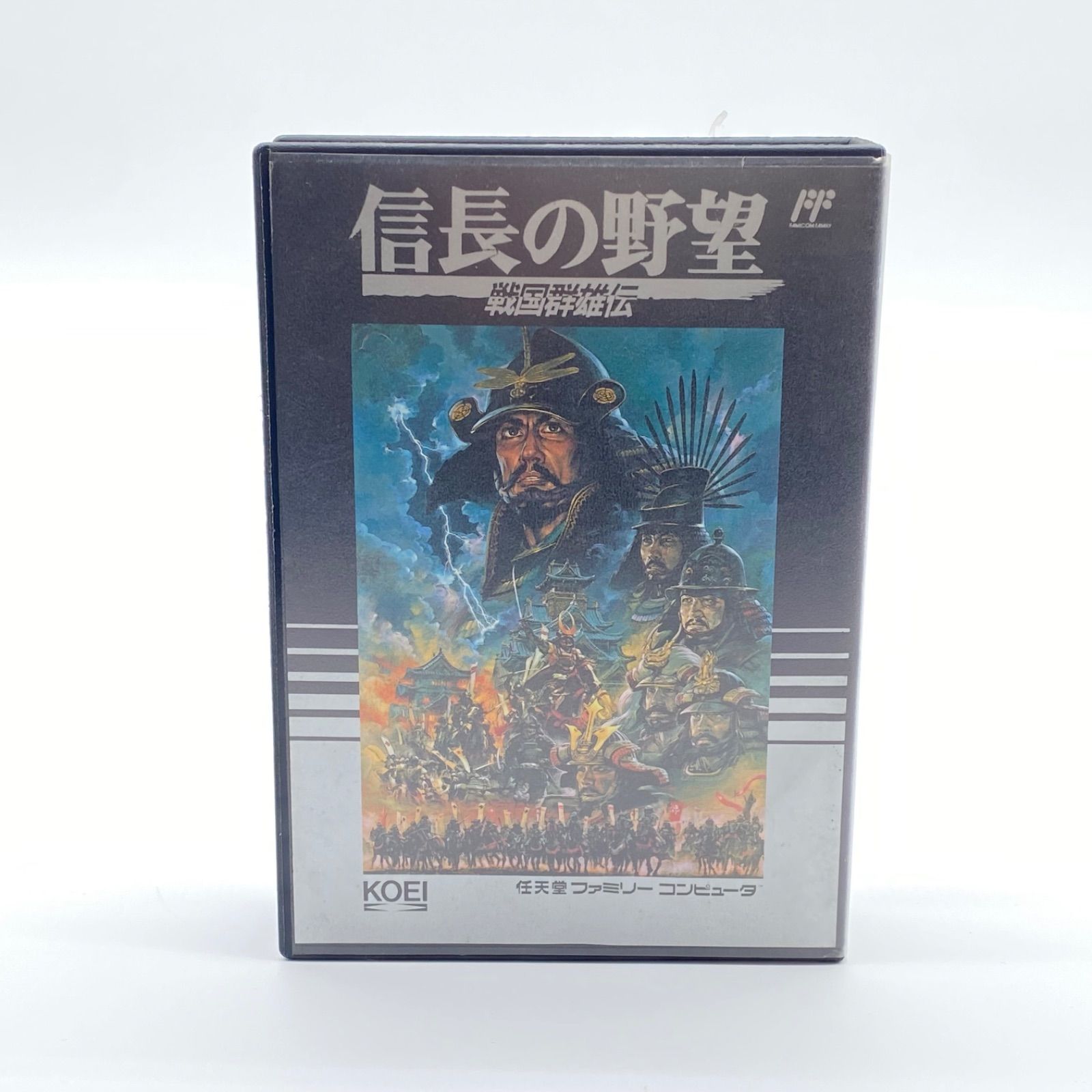 【美品】ファミリーコンピュータ　信長の野望　戦国群雄伝　カセット レトロゲーム【信長の野望 戦国群雄伝】｜セーブ不良の原因は電池？