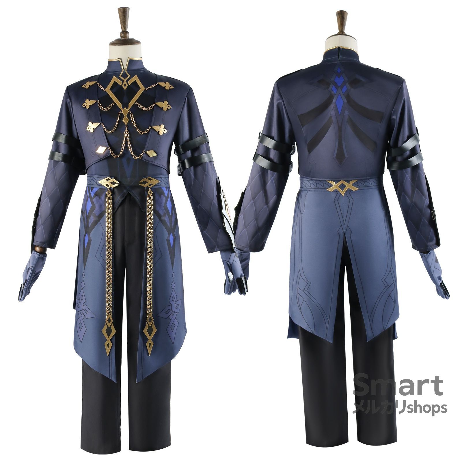 コスプレ 衣装 原神 カピターノ 愚人衆 隊長風 フルセット ゲーム