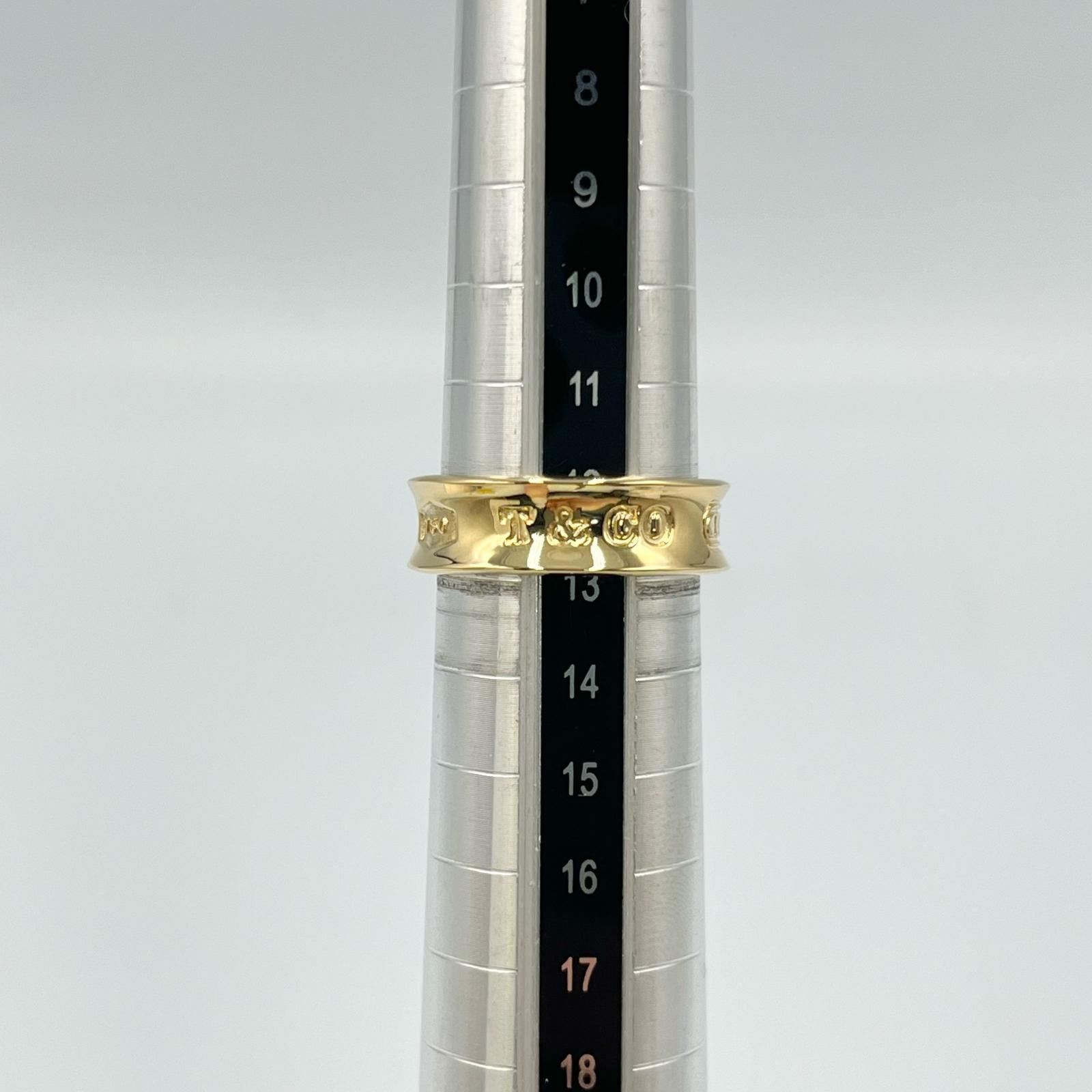 ティファニー TIFFANY&Co. リング・指輪 ナロー K18イエローゴールド