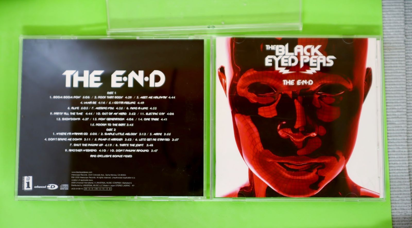 中古CD☆ブラック・アイド・ピーズ/The Black Eyed Peas□ the end □+