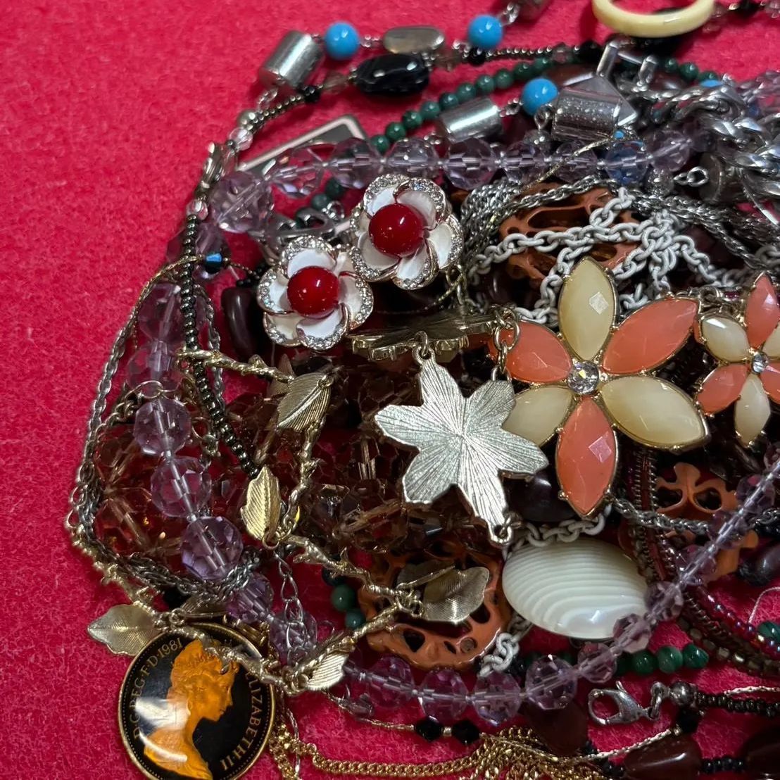 ✨400g超✨】遺品整理 生前整理 アクセサリー 金 指輪 ネックレス