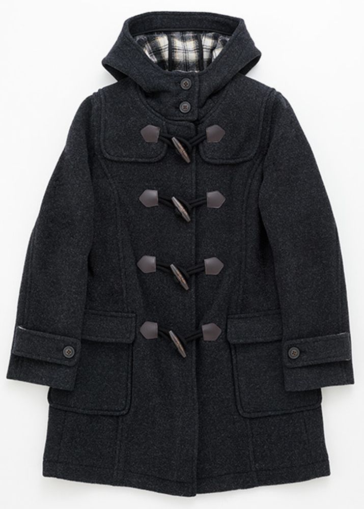 ミッシェルクランスクールコート 内ファスナー付き ダブルフェイス