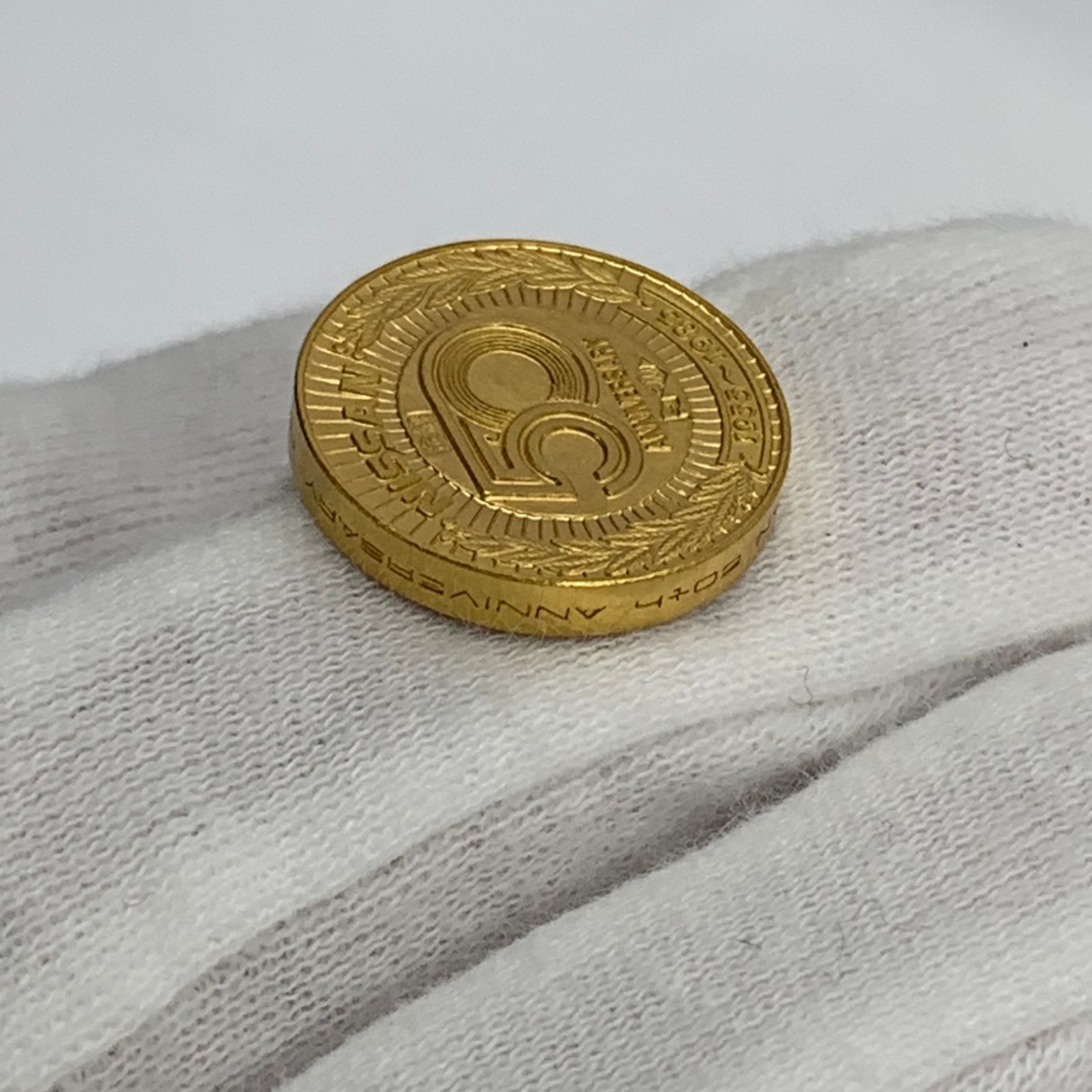 希少品！K24 日産50周年記念コイン 1984年 約9.1g ケース付